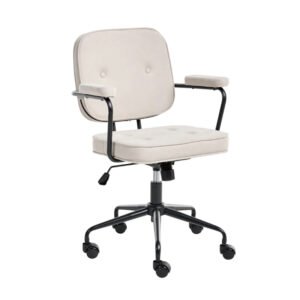 Retro-Style Swivel Desk Chair