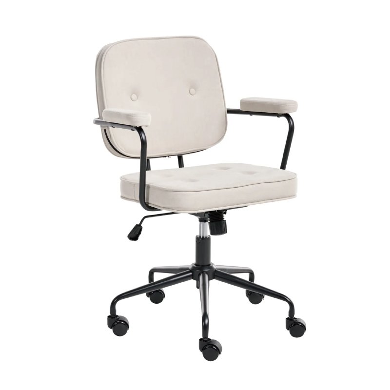 Retro-Style Swivel Desk Chair